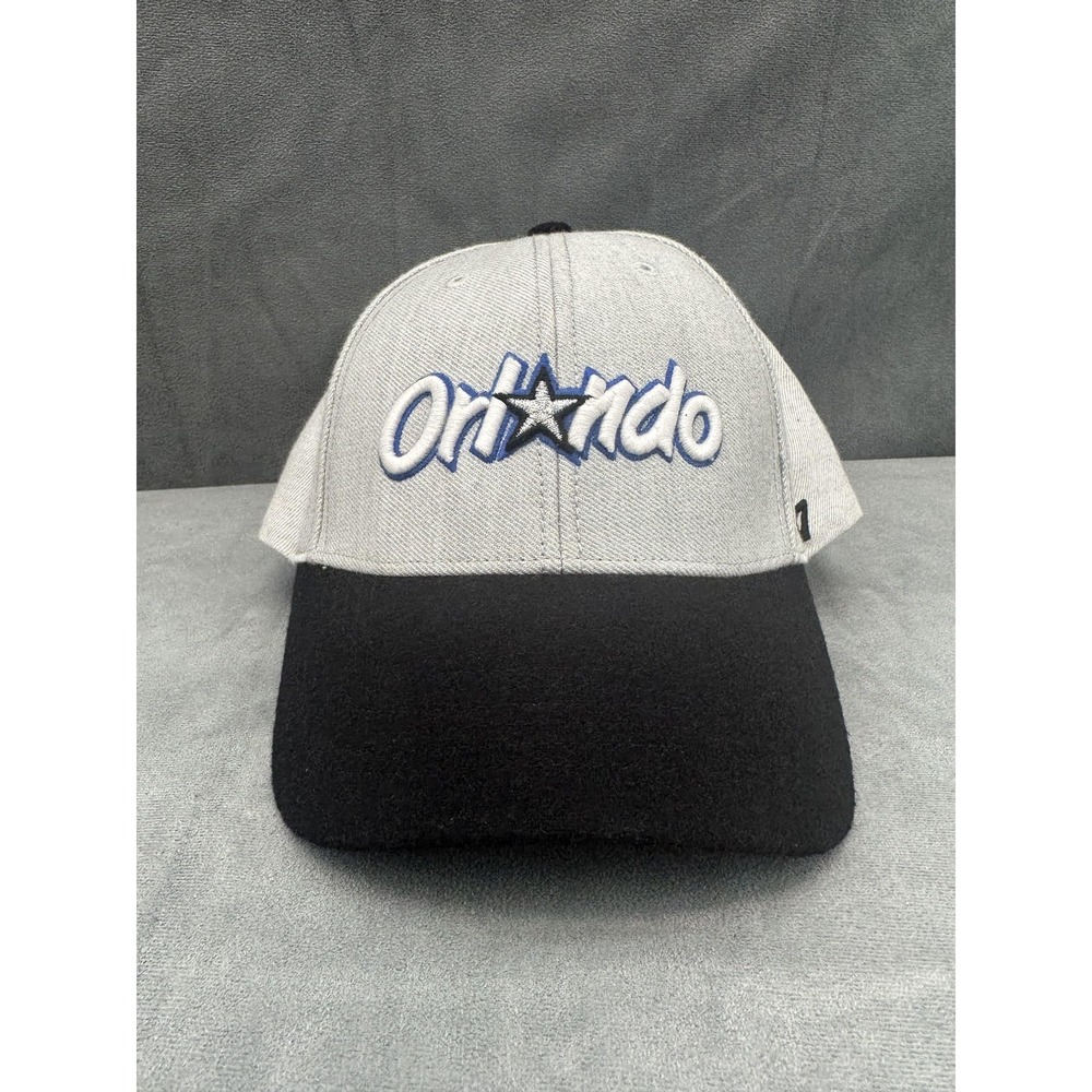Orlando Magic Hat Cap Strap Back Script NBA Basketball Hardwood Classics Mens